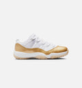 Air Jordan 11 Retro Low Mother's Day Women's Lifestyle Shoe – White / Metallic Gold / Team Gold