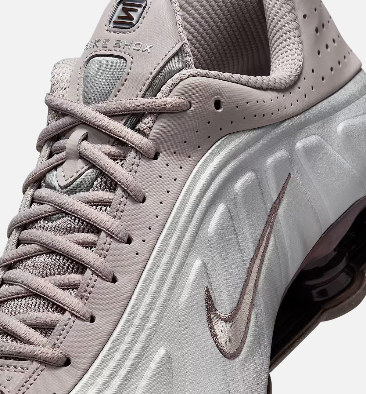 Nike Shox R4 “Cave Stone / College Grey / Baroque Brown” Men's Lifestyle Shoes