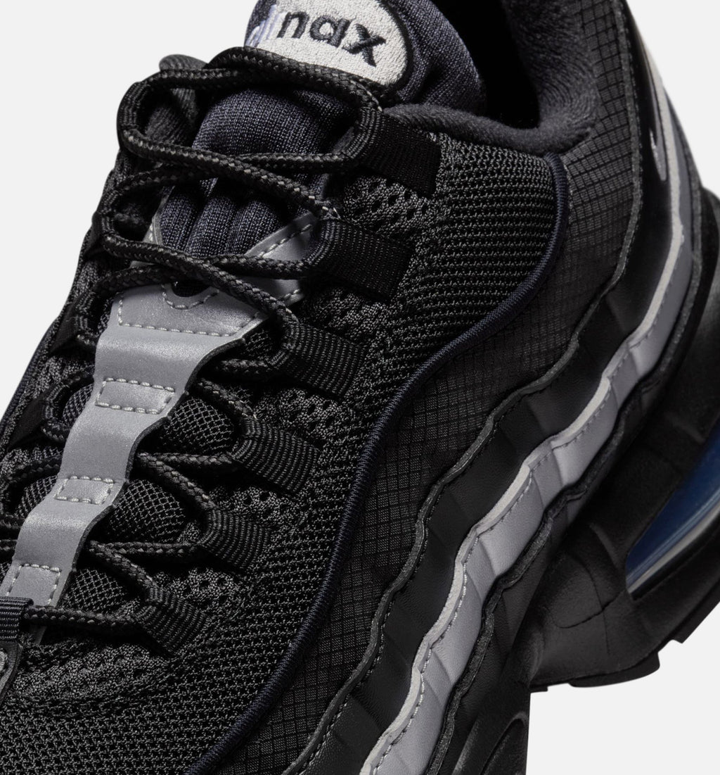 Nike Air Max 95 Big Bubble OG Reflective Accents Men's Lifestyle Shoe – Black / White / Metallic Silver
