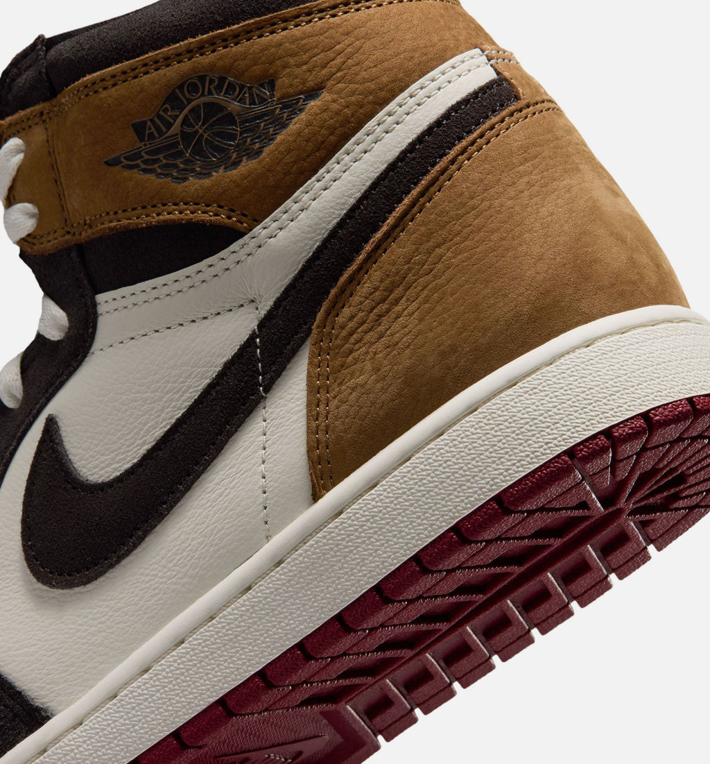 Air Jordan 1 Retro High OG Love Letter | Men's Lifestyle Shoe | Shadow Brown/Team Red/Light Tan