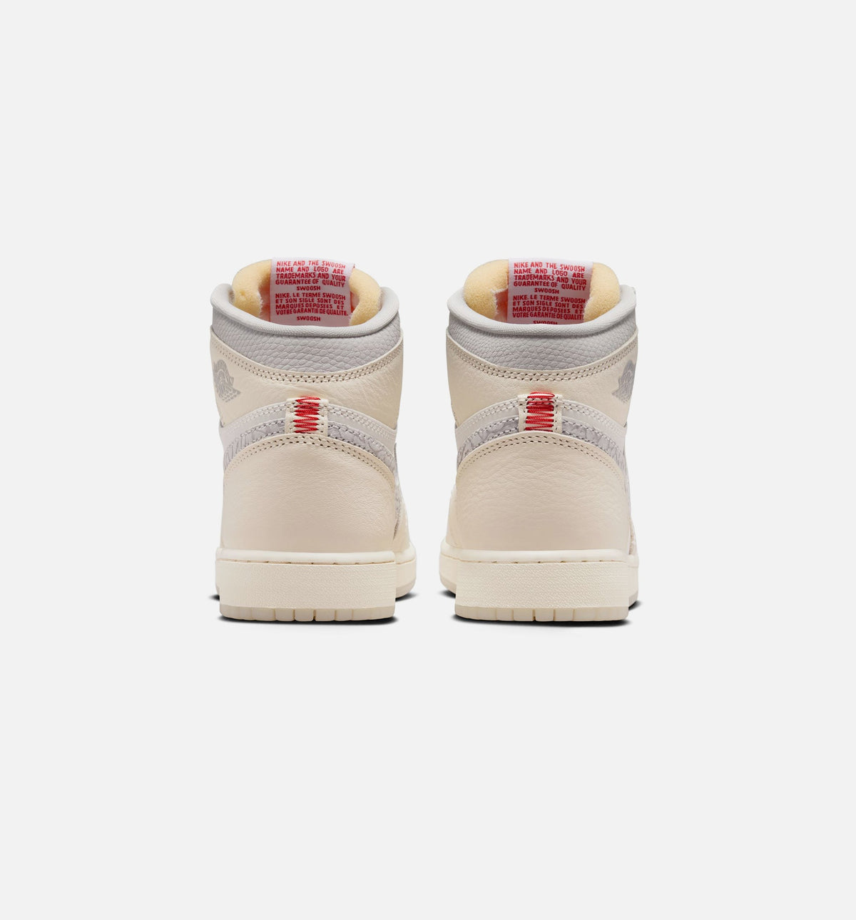 Air Jordan 1 Retro High OG Sail Big Kids' Sneakers - Sail / University Red / Pale Ivory / Off-White / Phantom