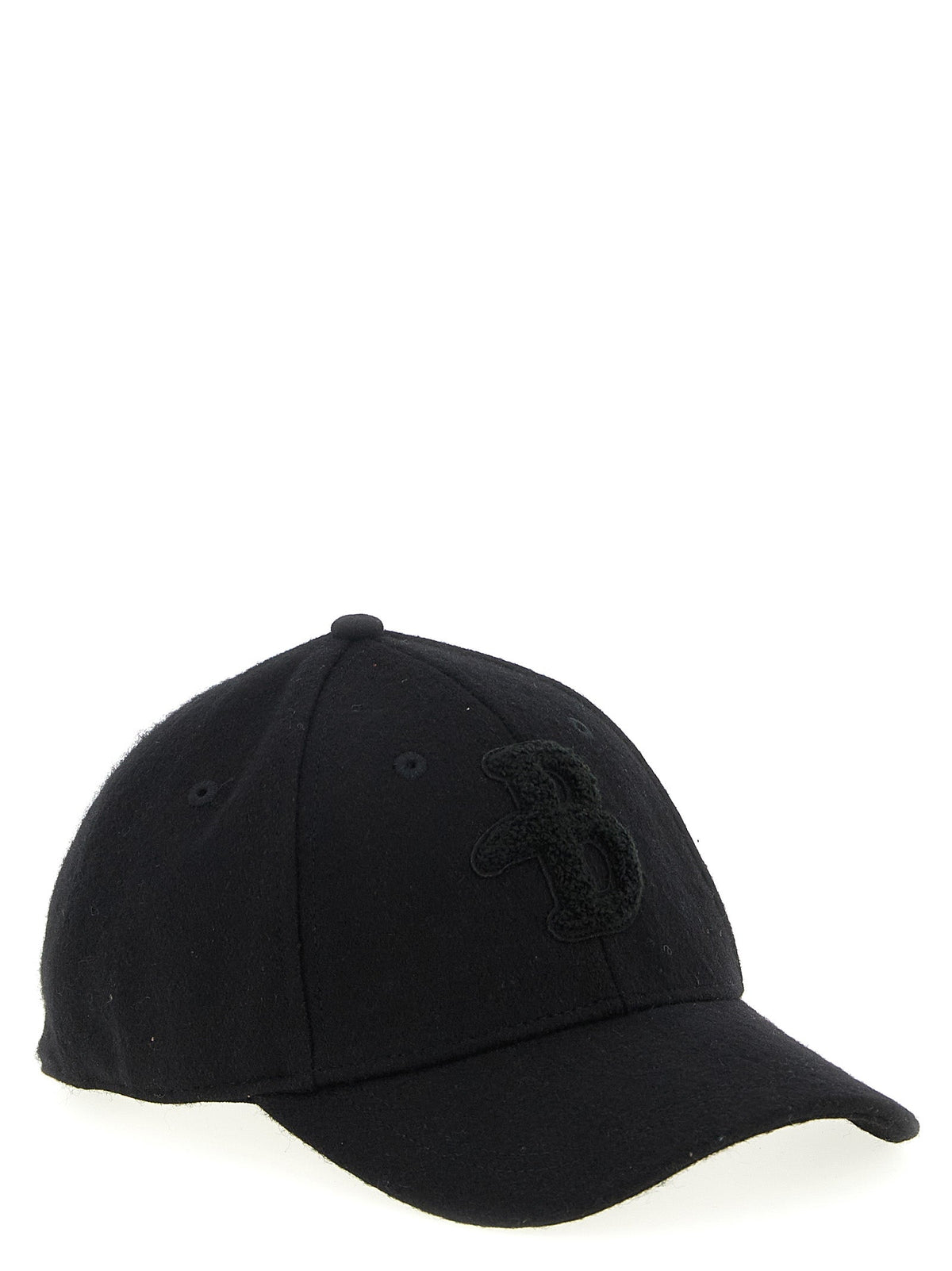 Ballantyne Black Polyester Baseball Cap