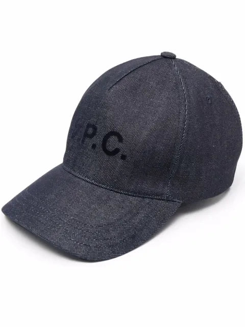 A.P.C. logo-print baseball cap