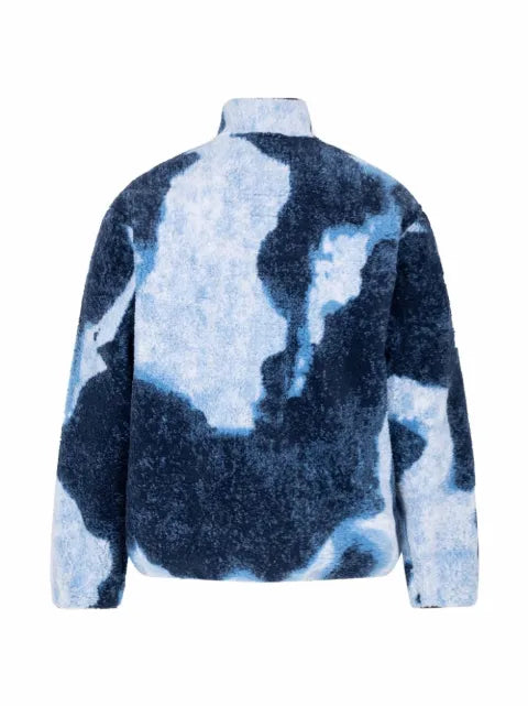 Supreme x The North Face bleached denim fleece jacket