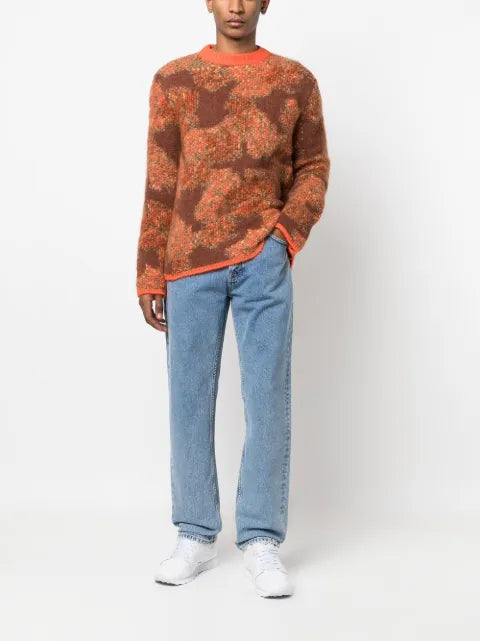 ERL intarsia-knit alpaca-wool jumper