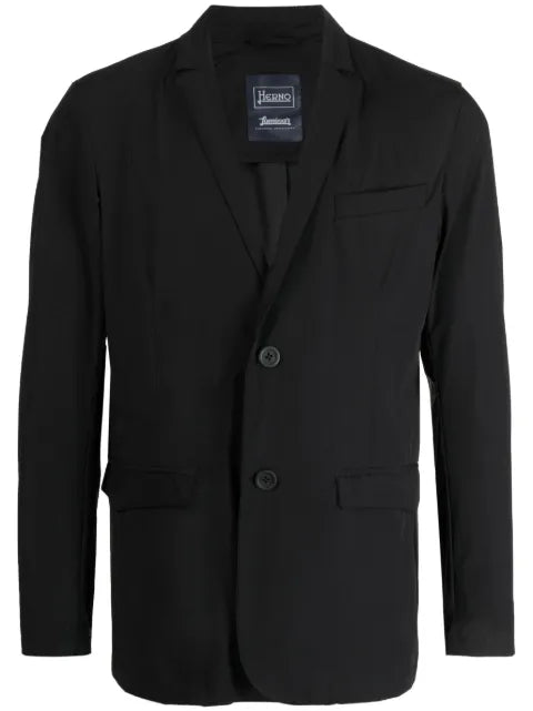 Herno plain single-breasted blazer