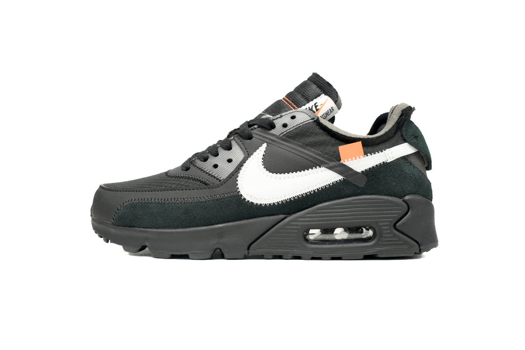 Off White x Nike Air Max 90 All Black AA7293-001