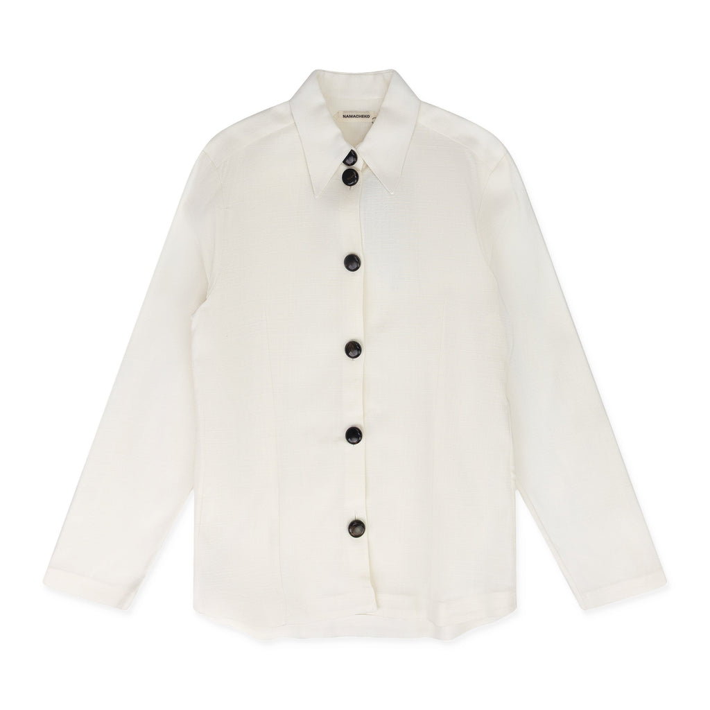 Ivory Tany Button-Down Shirt