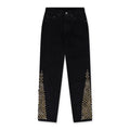 Black Doc Marten Studded 501 Jeans