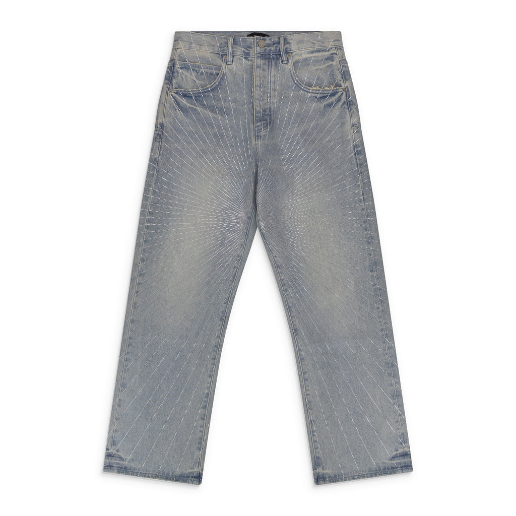 Blue Radial Hotfix P018 Jeans