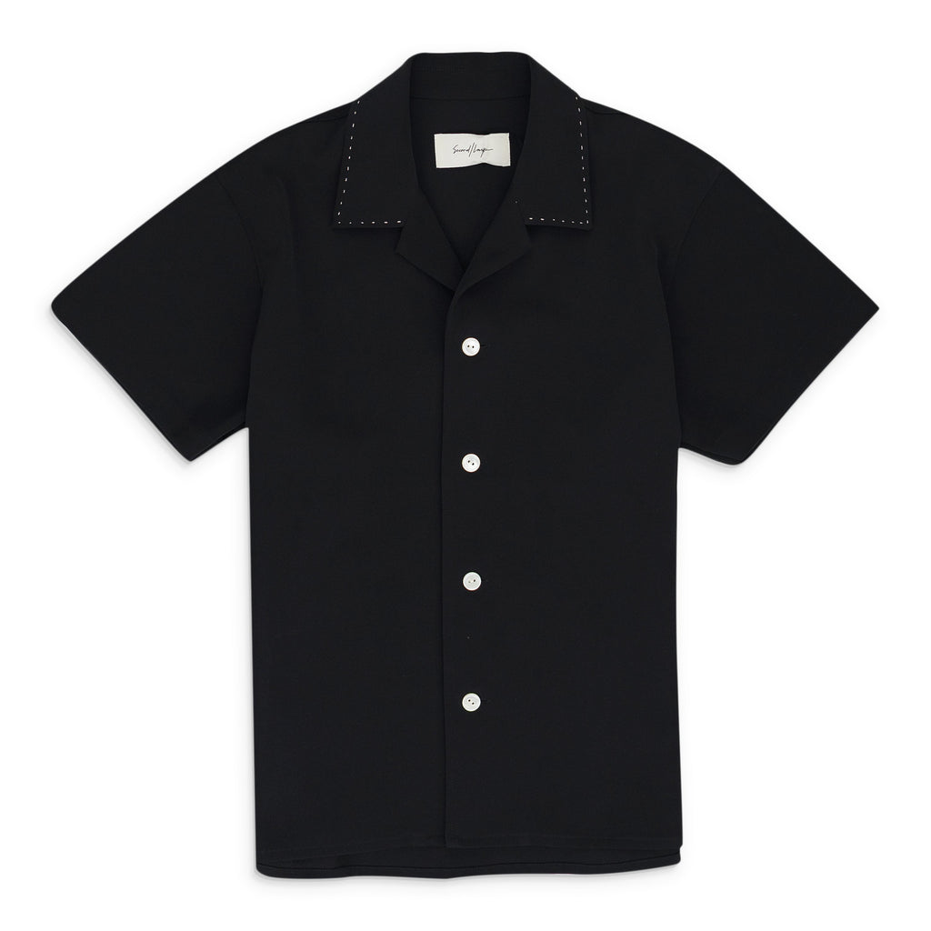 Black Avenue Camp Shirt