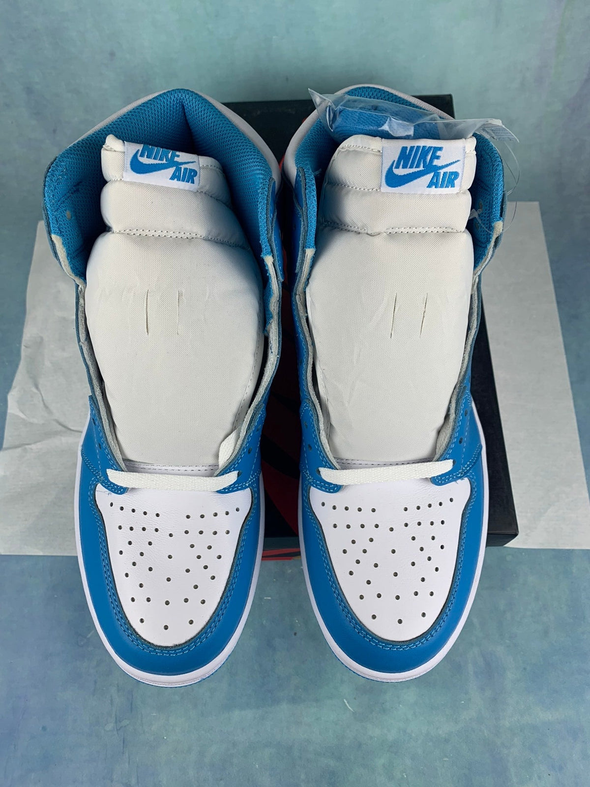 Air Jordan 1 High UNC Blue Unisex Sneakers