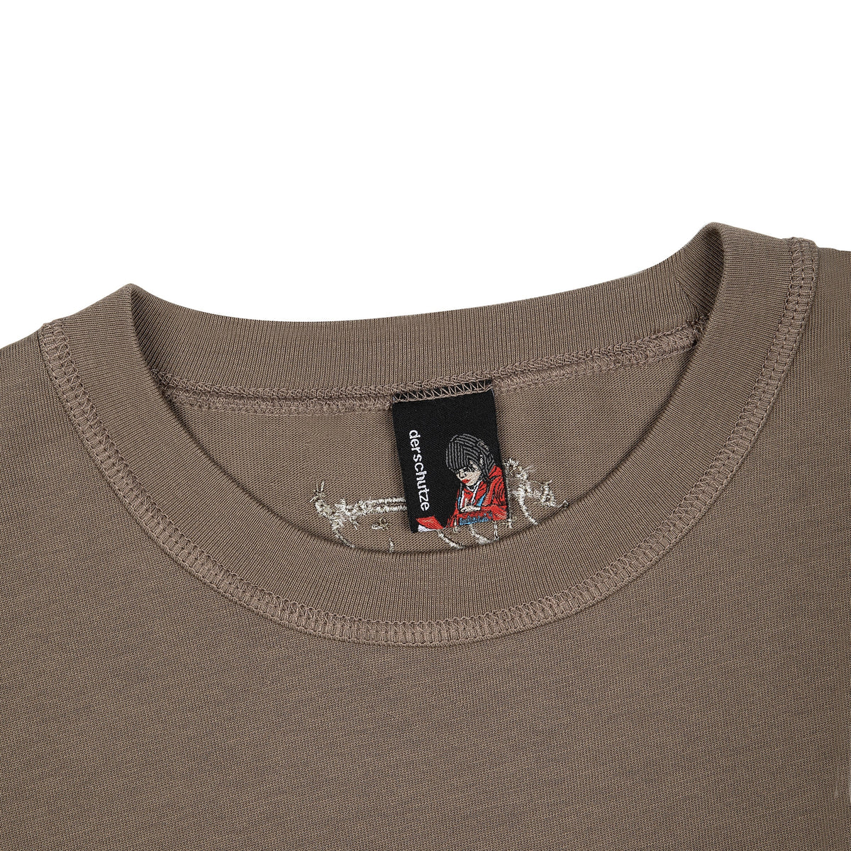 "aziza" T Shirt lightbrown