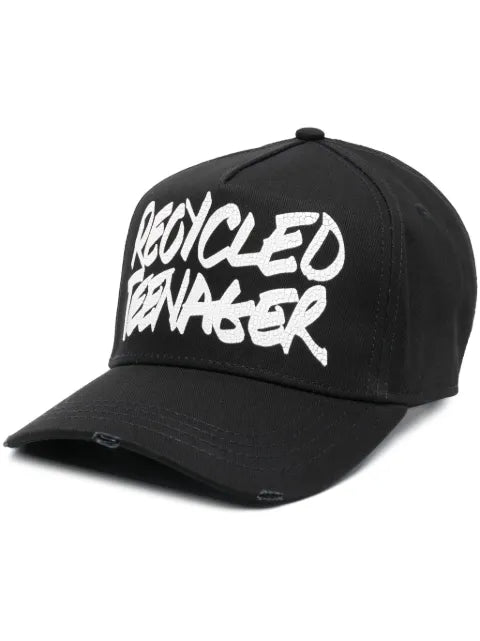 DSQUARED2 slogan-print baseball cap
