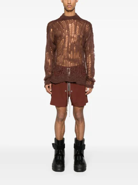Rick Owens Tommy Lupetto open-knit jumper