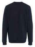 Sunspel ribbed-collar cotton sweatshirt