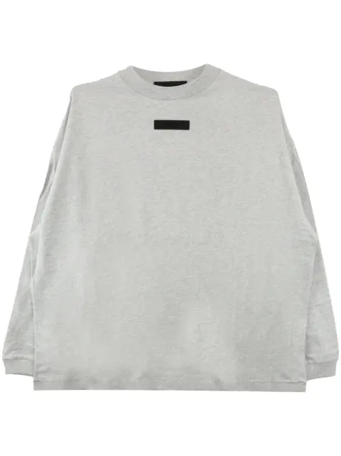 FEAR OF GOD ESSENTIALS logo-patch cotton sweatshirt