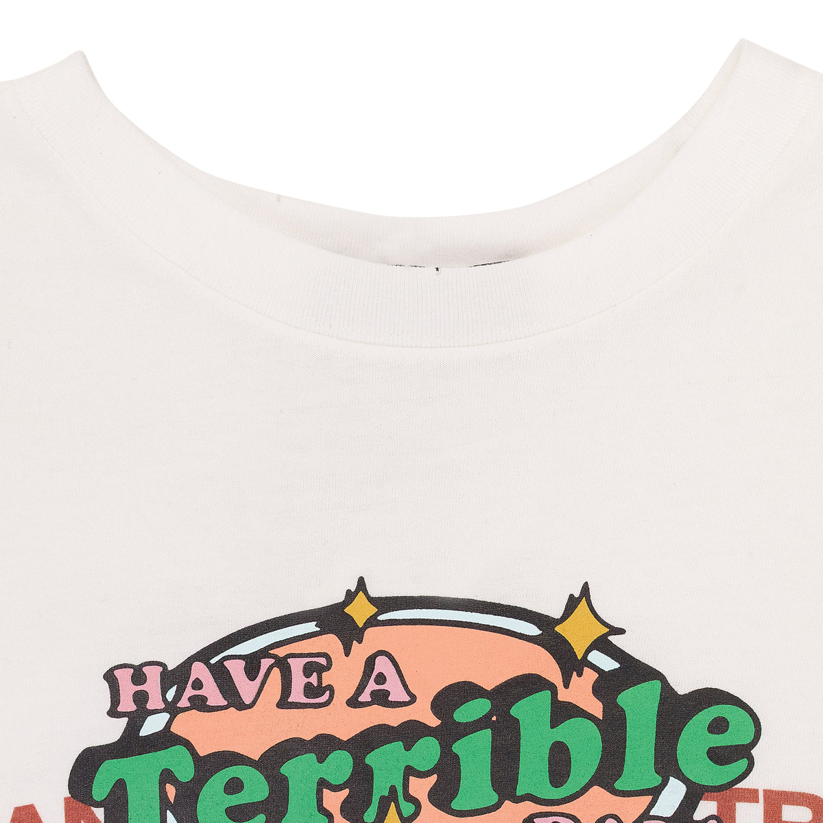 WHITE MIXED PRINTED VINTAGE T-SHIRT