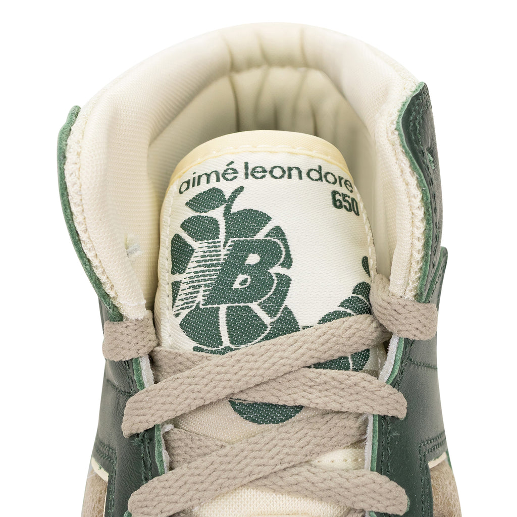 GREEN ALD / NEW BALANCE 650R SNEAKERS