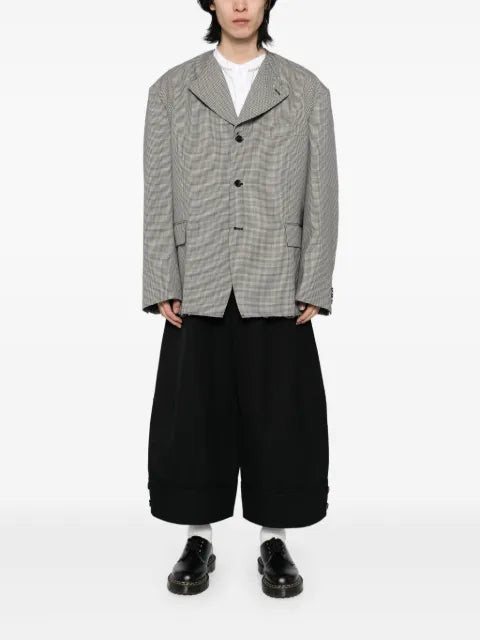 Black Comme Des Garçons single-breasted blazer