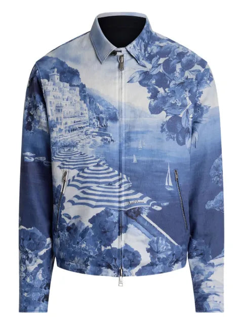 Ralph Lauren Purple Label graphic-print jacket