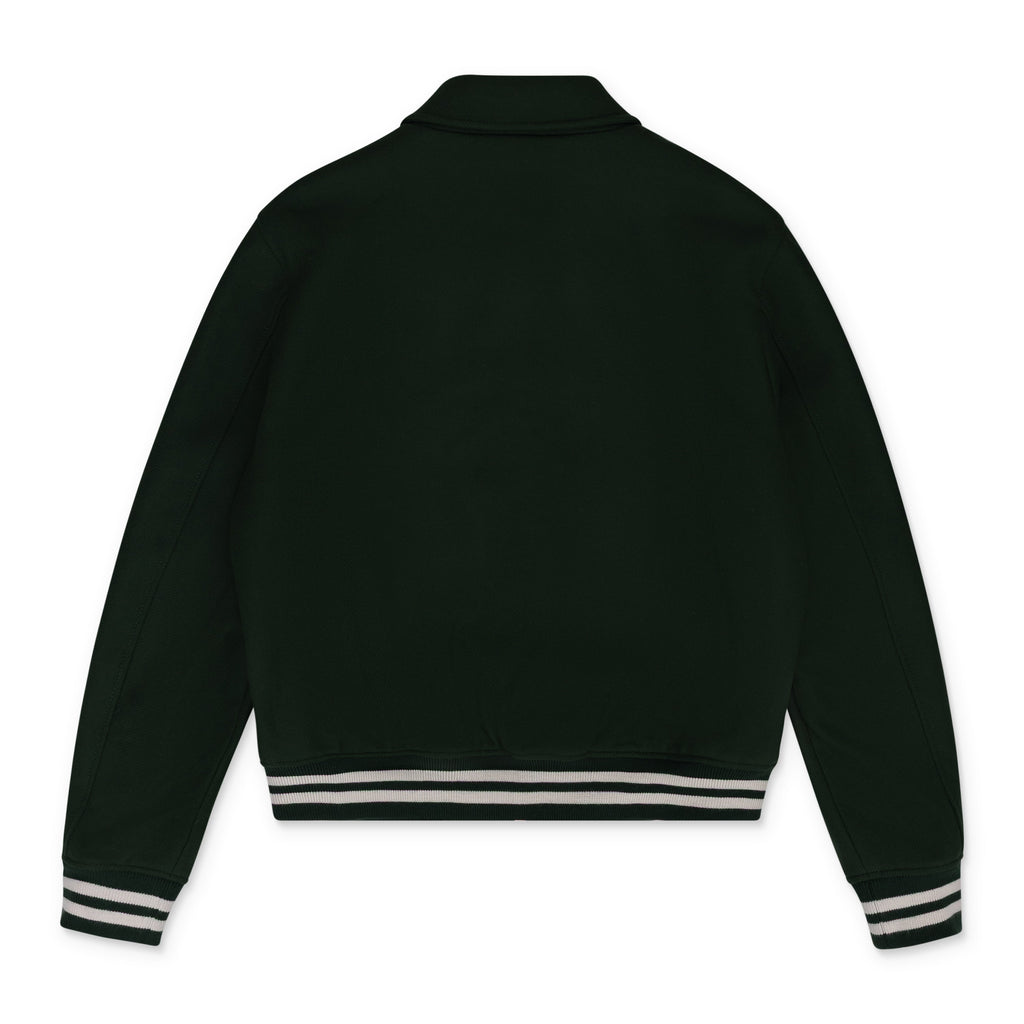 Rain Forest Varsity Bones Bomber Jacket