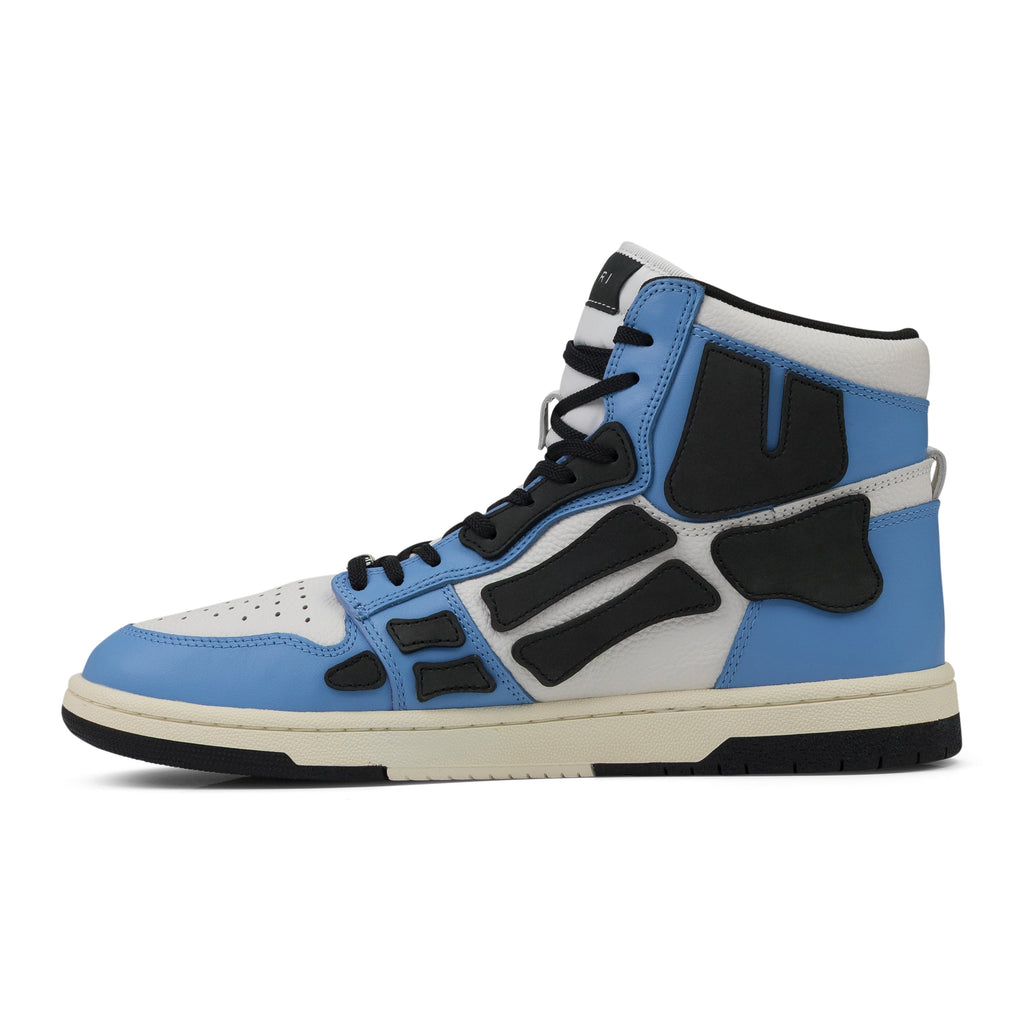 Carolina Blue/White Skel Top Hi Sneakers