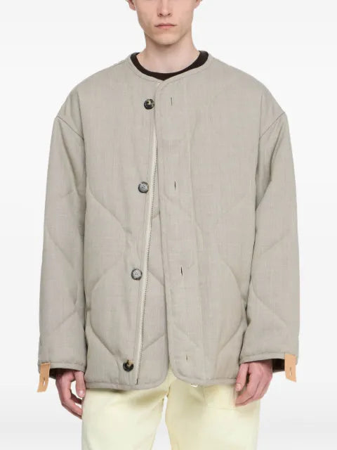JW Anderson quilted button coat
