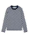 Sunnei checkerboard-pattern sweater