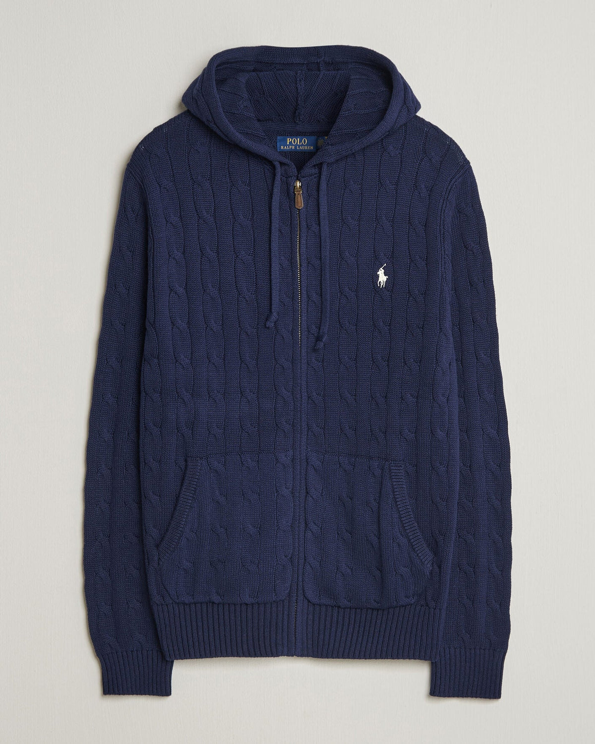 Polo Ralph Lauren Cable Knit Zip Hoodie - Limited Edition