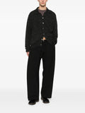 OUR LEGACY Evening Polo brushed-knit cardigan