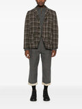 A Tentative Atelier checked shirt jacket