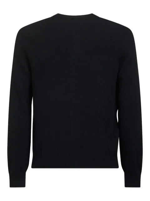 Comme Des Garçons Play button heart-logo cardigan