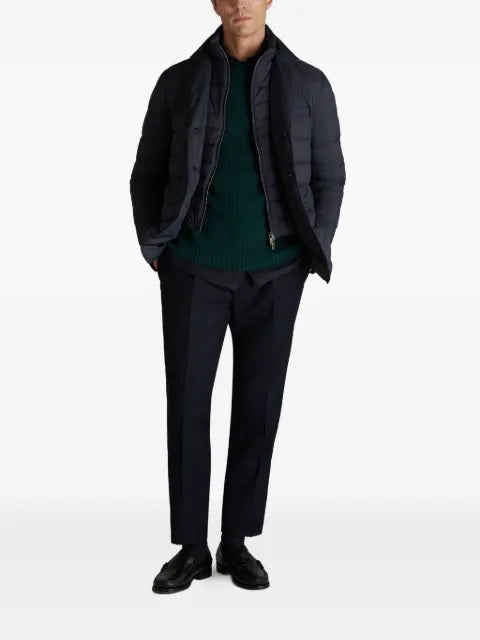 slowear padded quilted jacket