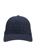 BOSS baseball cap in cotton twill with logo embroidery