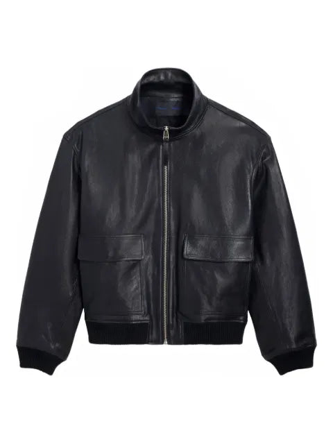 Proenza Schouler Sterling zip leather bomber jacket