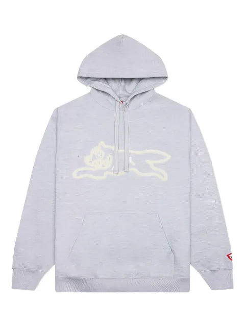 ICECREAM Sauce Running Dog-print hoodie