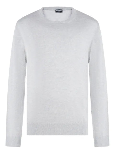 FRANZESE COLLECTION ribbed crew-neck sweater
