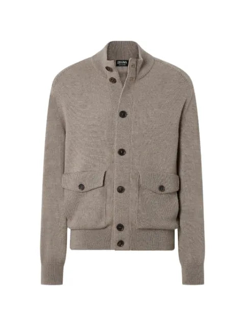 Zegna button-up cardigan
