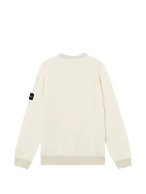 Stone Island 5100013 raw hand organic cotton jumper