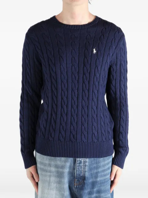 Polo Ralph Lauren Polo Pony-embroidered cable-knit sweater