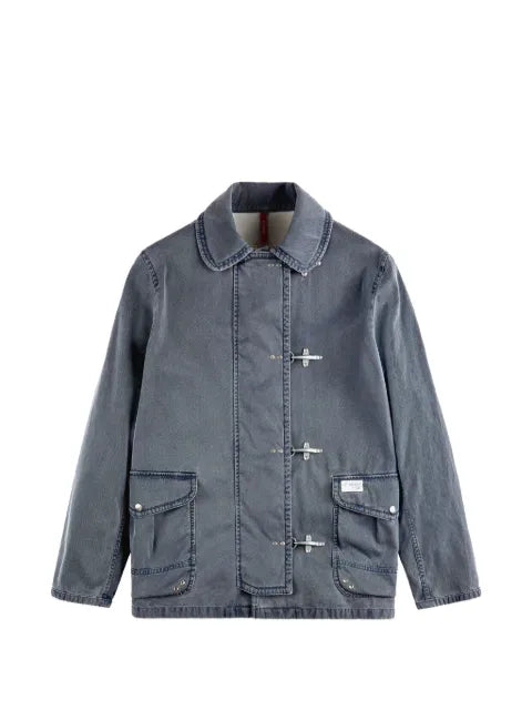 Fay toggle collared jacket