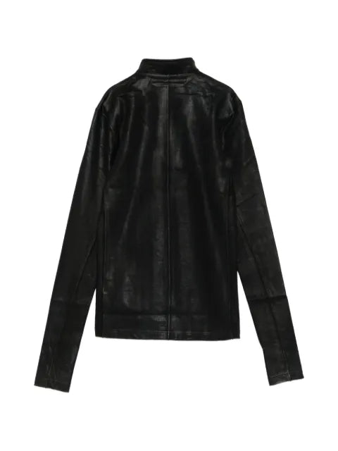 Julius zip- front stand- collar jacket