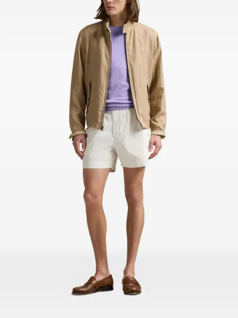 Polo Ralph Lauren logo-embroidered high-neck jacket