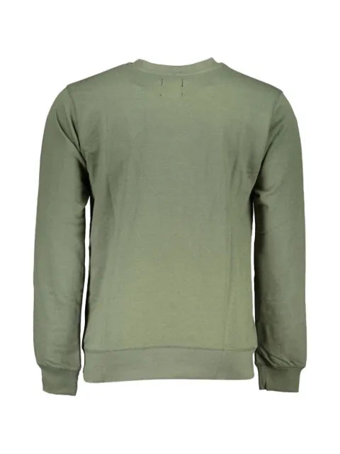 Gian Marco Venturi Vintage logo-patch crew-neck sweater