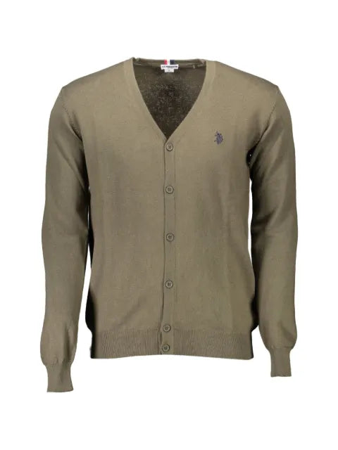 U.S. POLO ASSN. V-neck button-up cardigan