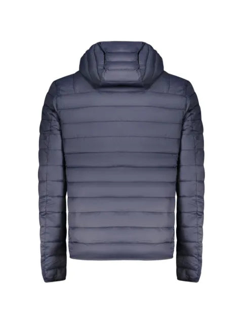 Cavalli Class padded horizontal-quilting jacket
