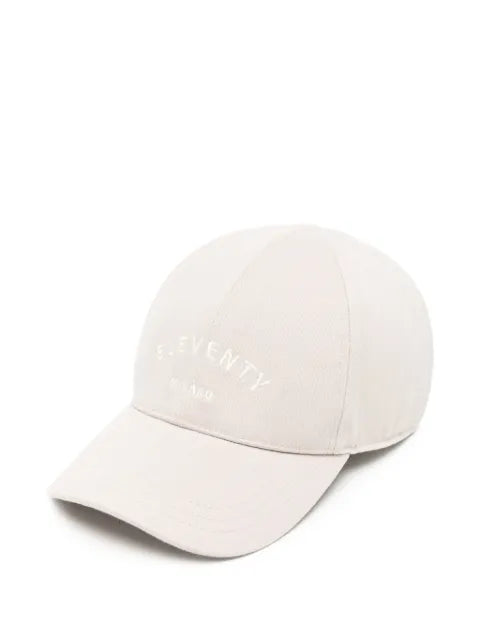 Eleventy logo-embroidered baseball cap
