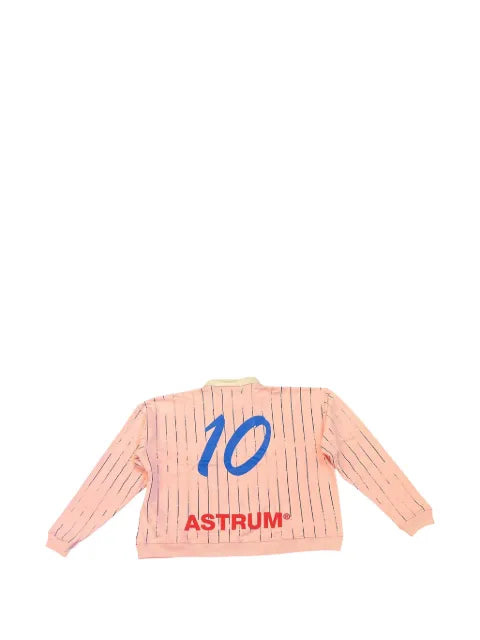 astrum Imagination pinstripe sweatshirt