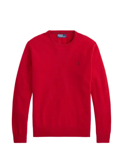 Polo Ralph Lauren embroidered-Pony wool sweater